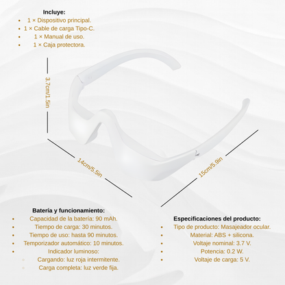 Masajeador Ocular EMS+3D